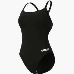 Arena Women's Team Challenge Solid Swimsuit Black 30